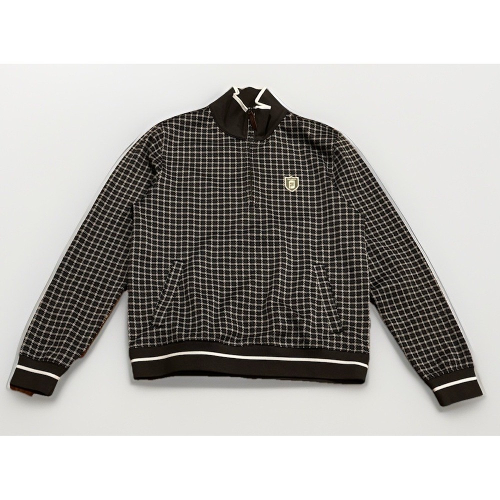 Todd Snyder x Footjoy Plaid Crest Bomber Jacket S Full Zip Golf Limited Rare